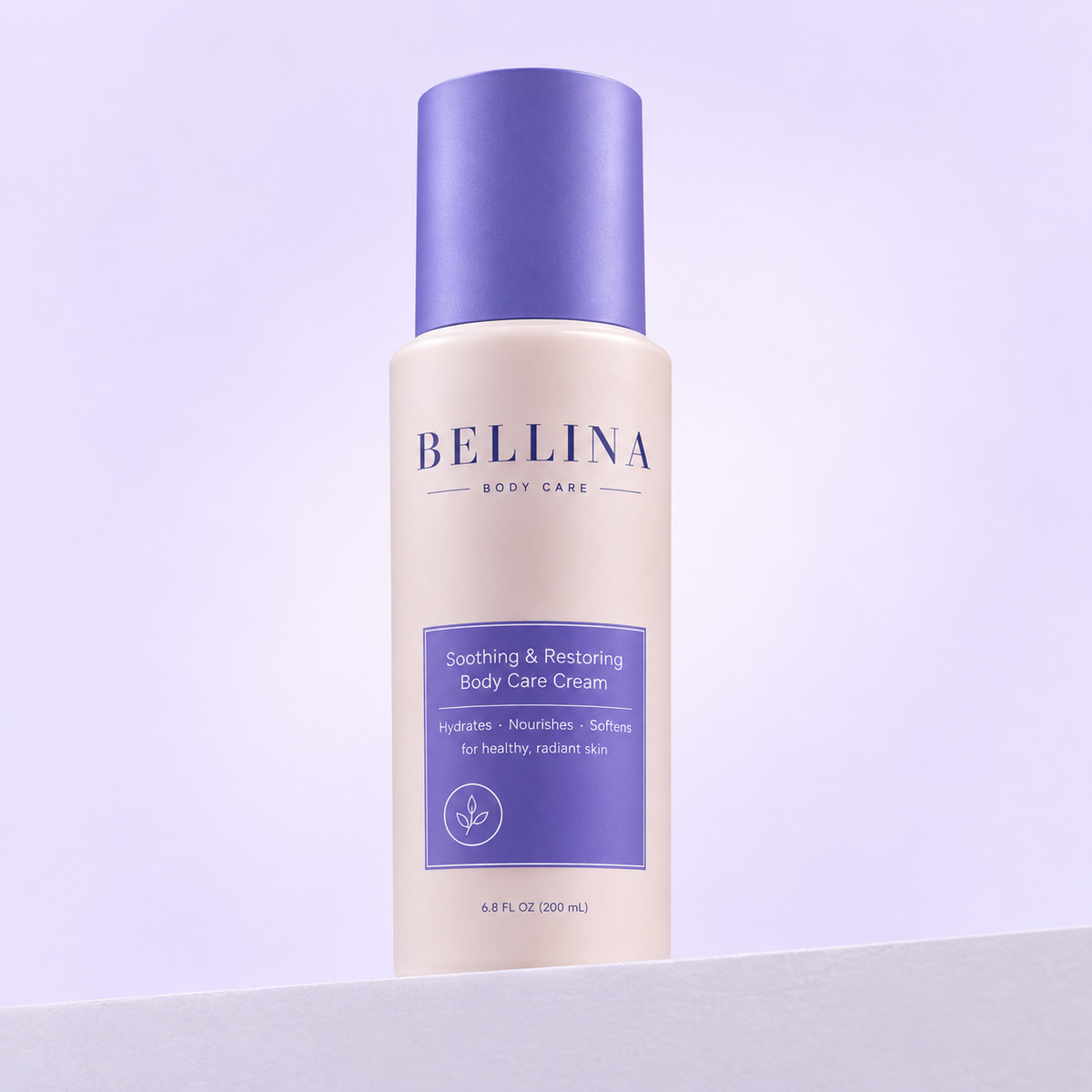 Bellina Firming Belly Cream, rose-infused body cream for the belly