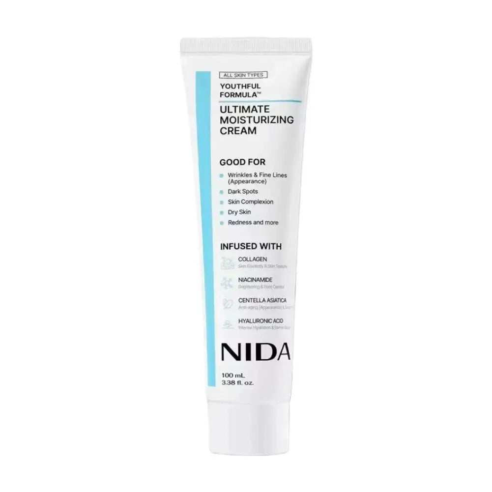 NIDA Moisturizing Face Cream Collagen Hyaluronic Acid Face Moisturizer for Wrinkles, Dark Spots, RednessDry Skin,Korea Skincare