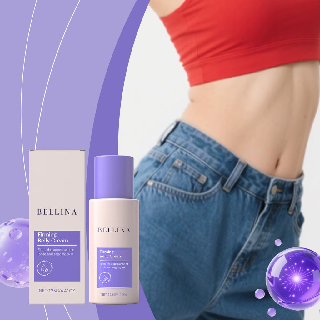 Bellina Firming Belly Cream for firmer, smoother-looking belly skin